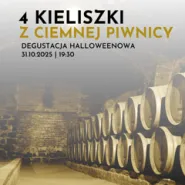 4 kieliszki z ciemnej piwnicy (degustacja Halloweenowa)