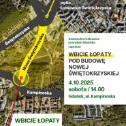 Wbicie łopaty pod budowę Nowej Świętokrzyskiej 