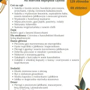 Marcinowy Brunch 9, 10, 11 listopada 2025  godz. 13:00-17:00 Na Marcina najlepsza Gęsina