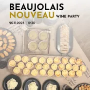 Le Beaujolais Nouveau est arrivé! Wine party