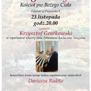 Koncert organowy - Krzysztof Gentkowski
