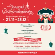 Ceremonia otwarcia Jarmarku Bożonarodzeniowego