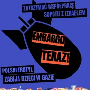 Demonstracja: dość współpracy Sopotu z Izraelem