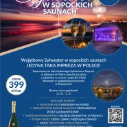 Sylwester w saunarium M15 na plaży w Sopocie!  
