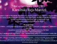 Bal Sylwestrowy - Karaibski Rejs Marzeń