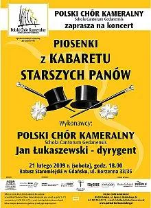 Piosenki z Kabaretu Starszych Panów - Polski Chór Kameralny