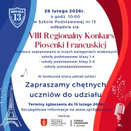 8. Regionalny Konkurs Piosenki Francuskiej