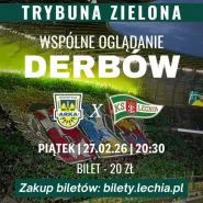 Wspólne oglądanie derbów Trójmiasta: Arka Gdynia - Lechia Gdańsk 