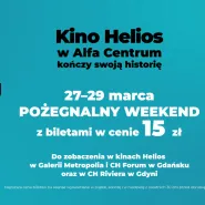 Pożegnanie kina Helios w Alfa Centrum