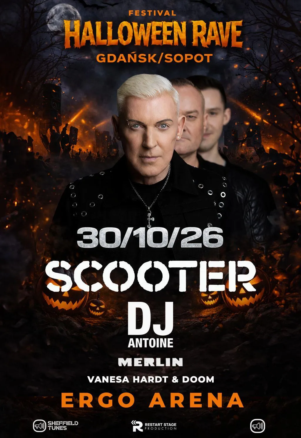 Plakat: Scooter - Halloween Rave Festival