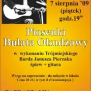 Piosenki Bułata Okudżawy- Janusz Pierzak- śpiew + gitara