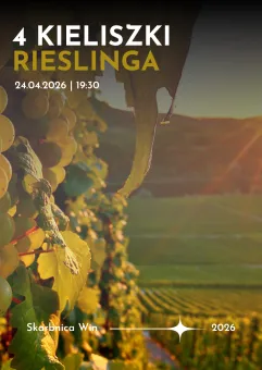 Degustacja win 4 kieliszki rieslinga