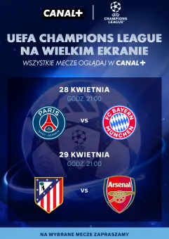Liga Mistrzów UEFA - Półfinał: Atletico Madryt - Arsenal
