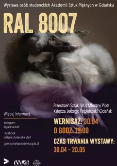 Wystawa malarstwa RAL 8007