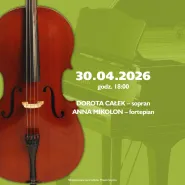 Czwartkowe Wieczory Muzyczne |Dorota Całek / Anna Mikolon / Robert Kania  poezja
