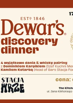 Discovery Dinner: Dominik Karpik w The Kitchen
