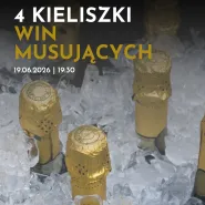 Degustacja win: 4 kieliszki win musujących