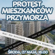 Protest mieszkańców Przymorza