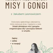 Koncert Medytacyjny - Misy i Gongi z Jakubem Leonowiczem
