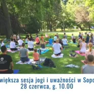 Największa sesja jogi i uważności