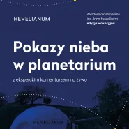 Okruchy nieba | pokaz nieba w planetarium