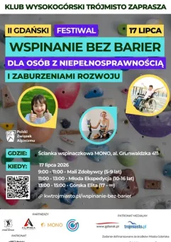 II Gdański Festiwal Wspinanie Bez Barier