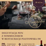 Degustacja win z sommelierem w Restauracji Piastowska 198  odkryj świat win