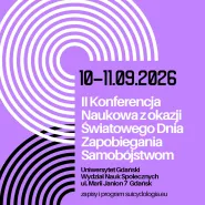 II Konferencja Naukowa z okazji Światowego Dnia Zapobiegania Samobójstwom