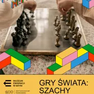 Gry świata: szachy | przestrzeń instalacji Między nami w Muzeum Emigracji w Gdyni