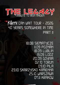 Killers Can Wait Tour 2026 part II