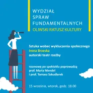 Wydział Spraw Fundamentalnych | Sztuka wobec wykluczenia społecznego