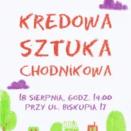 Kredowa sztuka chodnikowa
