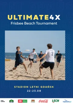 Ultimate 4X Frisbee Beach