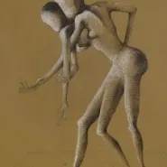 Maciej Świeszewski 'Ecce Homo', malarstwo, rysunek