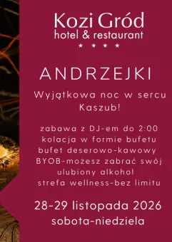 Andrzejki 2026 w Sercu Kaszub