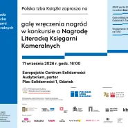 Gala Nagrody Literackiej Księgarni Kameralnych