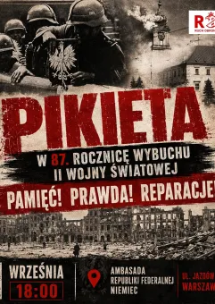 Pikieta ROG przed Konsulatem Niemiec