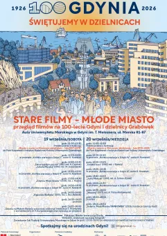 "Stare Filmy - Młode Miasto" - przegląd filmów na 100-lecie Gdyni i dzielnicy Grabówek