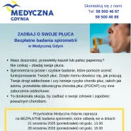 Bezpłatne badania spirometrii