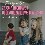 Zajęcia dla dzieci ruchowe & ogólnorozwojowe