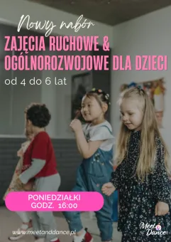 Zajęcia dla dzieci ruchowe & ogólnorozwojowe