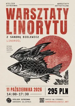 Warsztaty linorytu - linorośl