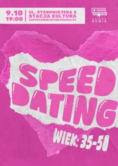 Biblioteczny speed dating
