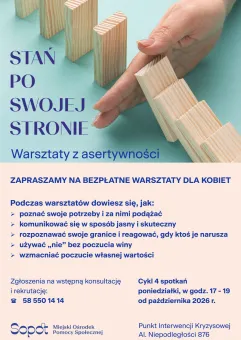 Warsztaty Stań po swojej stronie