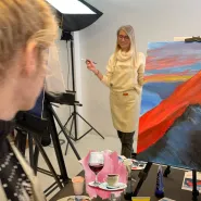Malowanie przy winie ze Zmalowani.com