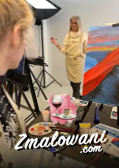 Malowanie przy winie ze Zmalowani.com