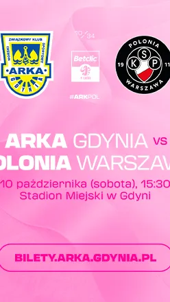 ARKA Gdynia - Polonia Warszawa