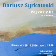 Dariusz Syrkowski - Pejzaż z KL - malarstwo