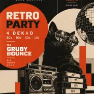 Retro Party  4 dekad | DJ  Gruby Bounce