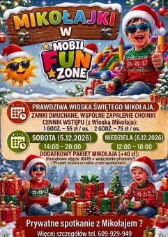 Mikołajki w Mobil Fun Zone